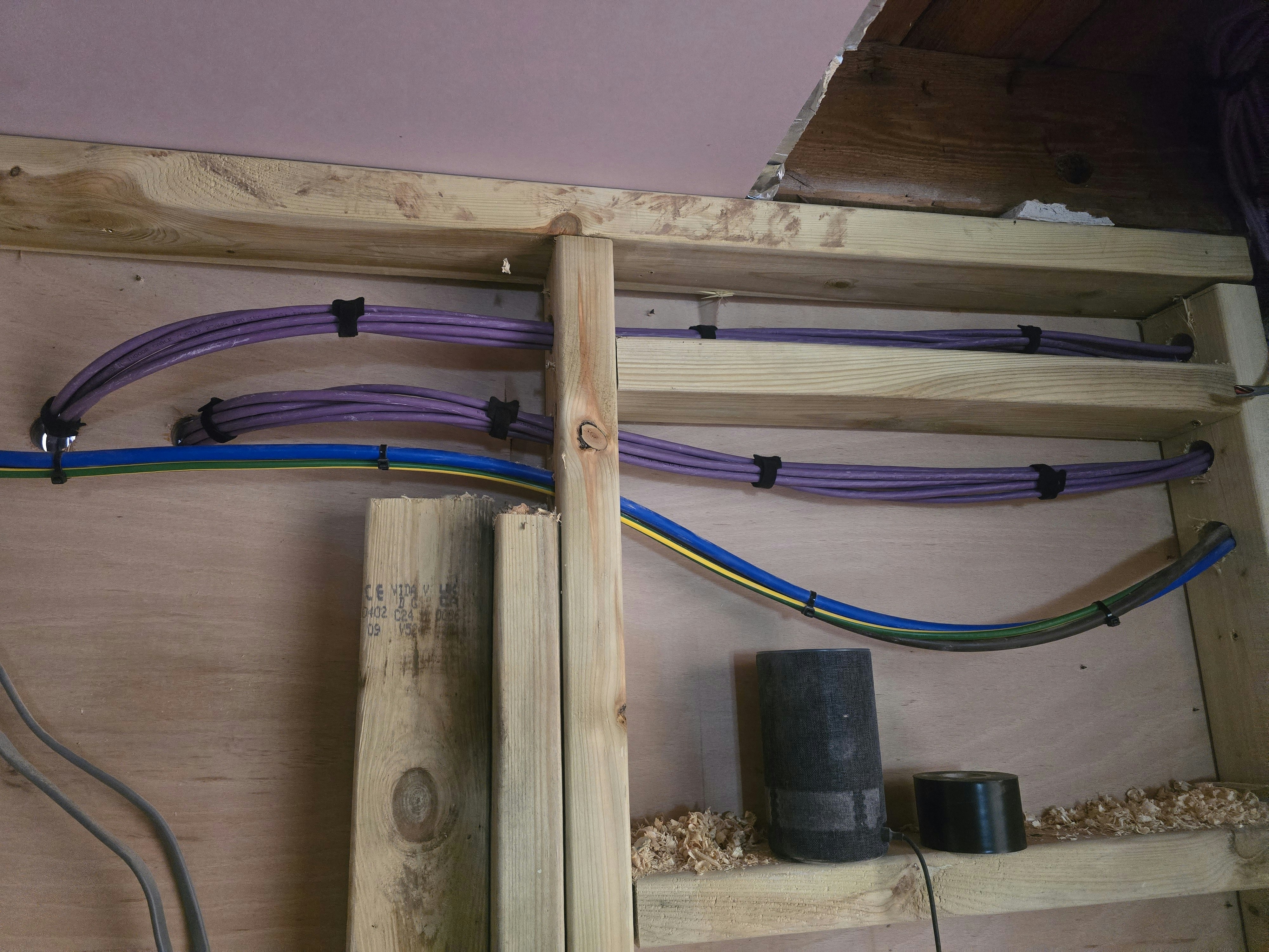 Camera & Access point cable installation